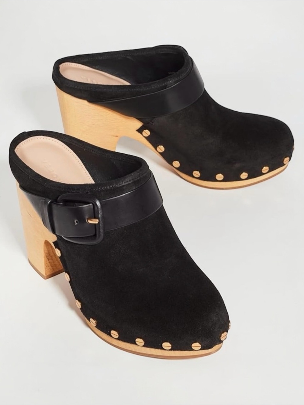 VERONICA BEARD Dacey Suede Clog Mule
